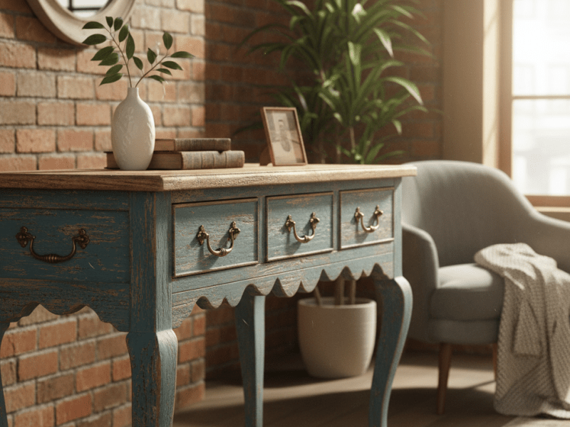 El Encanto del Acabado Vintage: Cómo Convertir un Mueble Común en una Pieza con&nbsp;Historia